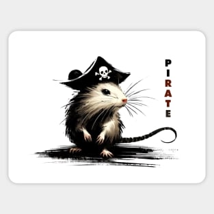Pirate Rat Sticker